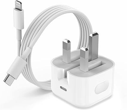 Charger Apple USB-C adapter fast charger compatible with iPhone  20W