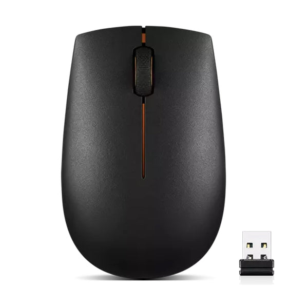 Lenovo 300 Wireless Compact Mouse, Black" )