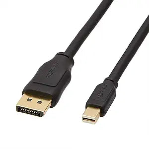 Amazon Basics Mini DisplayPort to DisplayPort 3 Feet / 1 m