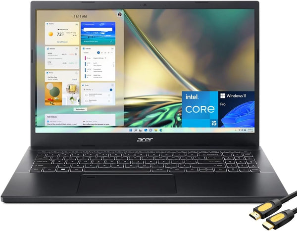 acer Aspire 7 15.6"FHD 144 Hz, intel i5-1240P 12MB cache,up to 4.4GHz,RAM 8GB, SSD 512GB, NVIDIA GeForce RTX 3050 4GB