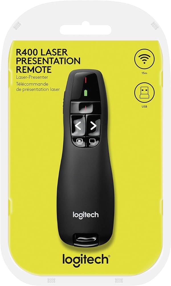 Logitech Wireless Presenter R400 - Black