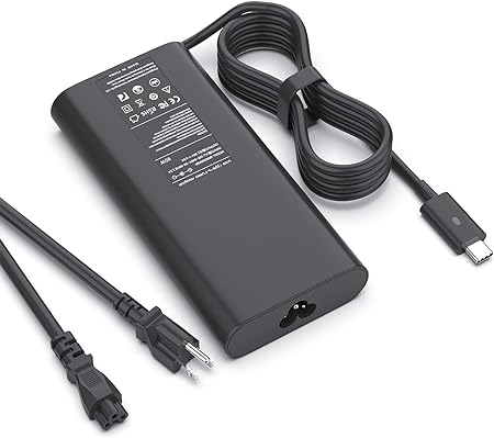 Dell 90W Laptop Charger,Dell chocolate Original AC Type-C Power 90W 20V,4.5A