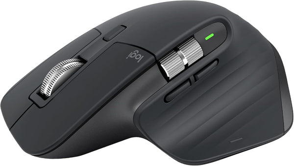 Logitech MX Master 3S - Wireless Performance Mouse, Ergo, 8K DPI, Track on Glass,