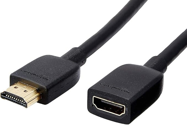 Amazon basics  Hdmi Male to Female 2.0 Extension 3 Feet 0.9m