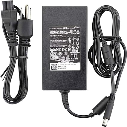 Dell 180W Laptop Charger,Original AC big Pin 180W 19.5V,9.23A