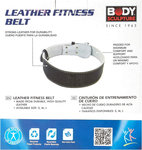 BODY LEATHER FITNESS BELT