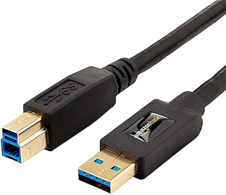 Amazon Basics USB A-Male to B-Male