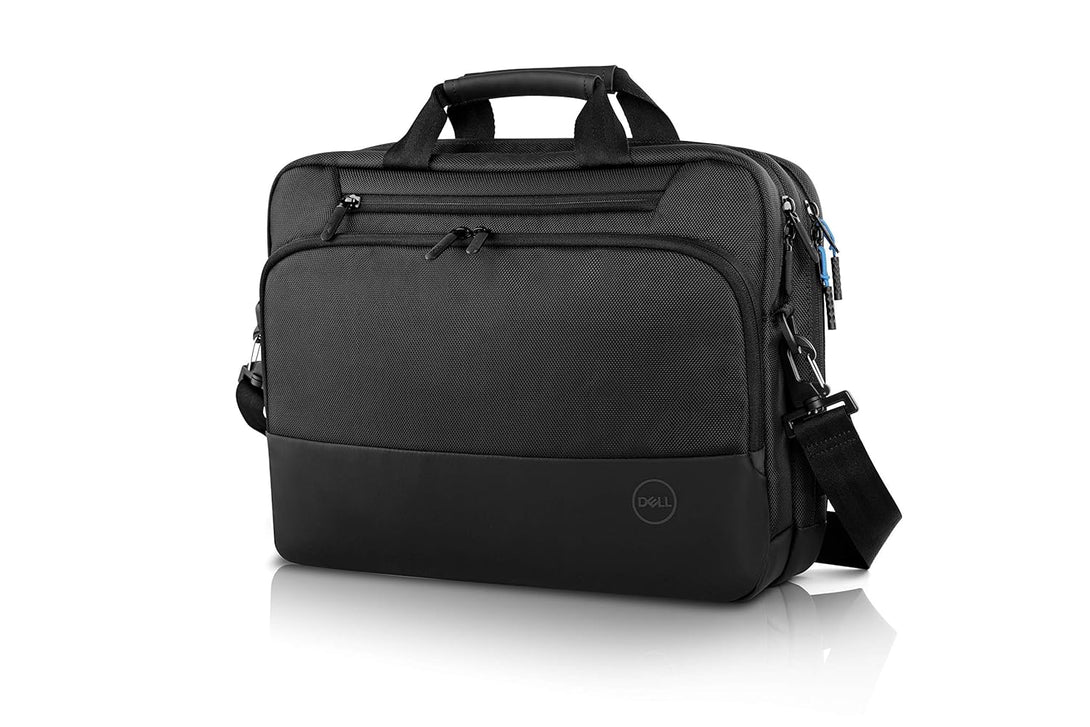 Dell Computer Briefcase Bag Dell Pro Waterproof Laptop Briefcase, 14 inch Up To 15.6-Inch, Bla ...