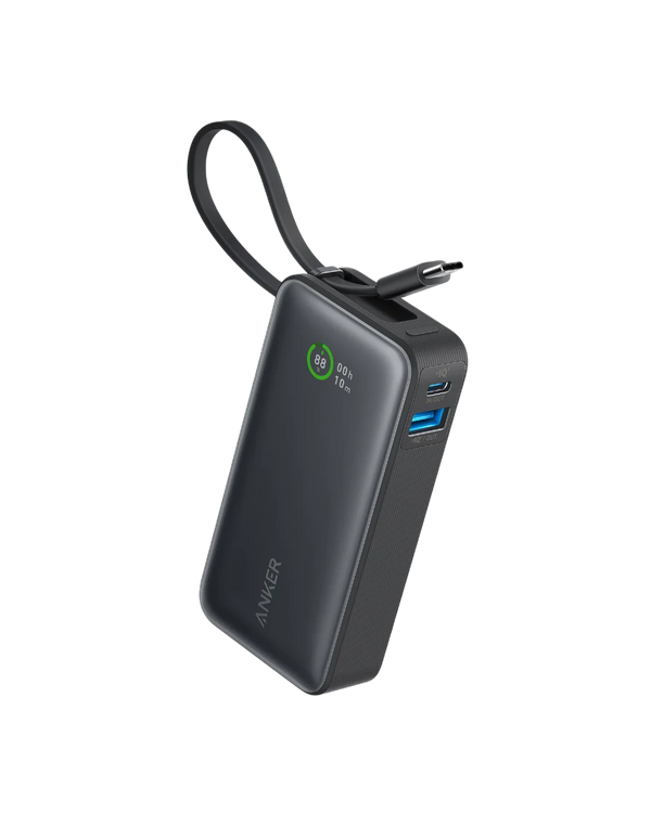 Anker Nano Power Bank (10.000mAh, 30W, Built-In USB-C Cable)