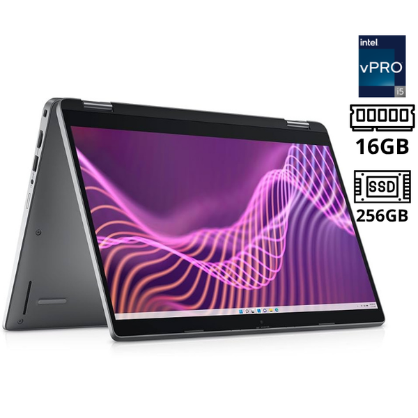 Dell Latitude 5340 13.3" Touch X360, Intel i5-1335U, 12MB cache, up to 4.6GHz, 16GB RAM, SSD 256GB, Intel Iris Xe Graphics