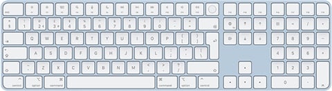 Apple Magic Keyboard with Touch ID and Numeric Keypad for Mac Model: A2520