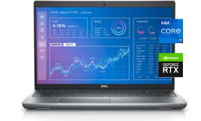 Dell Precision 3571 15.6″ FHD Intel i7-12700H, 24MB cache, up to 4.70GHz, 32GB RAM, 512GB SSD, NVIDIA RTX A1000 4GB