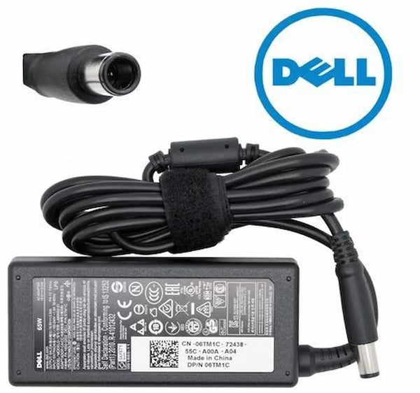 Dell 65W Laptop Charger,Original AC Big Pin 65W 19.5V,3.34A