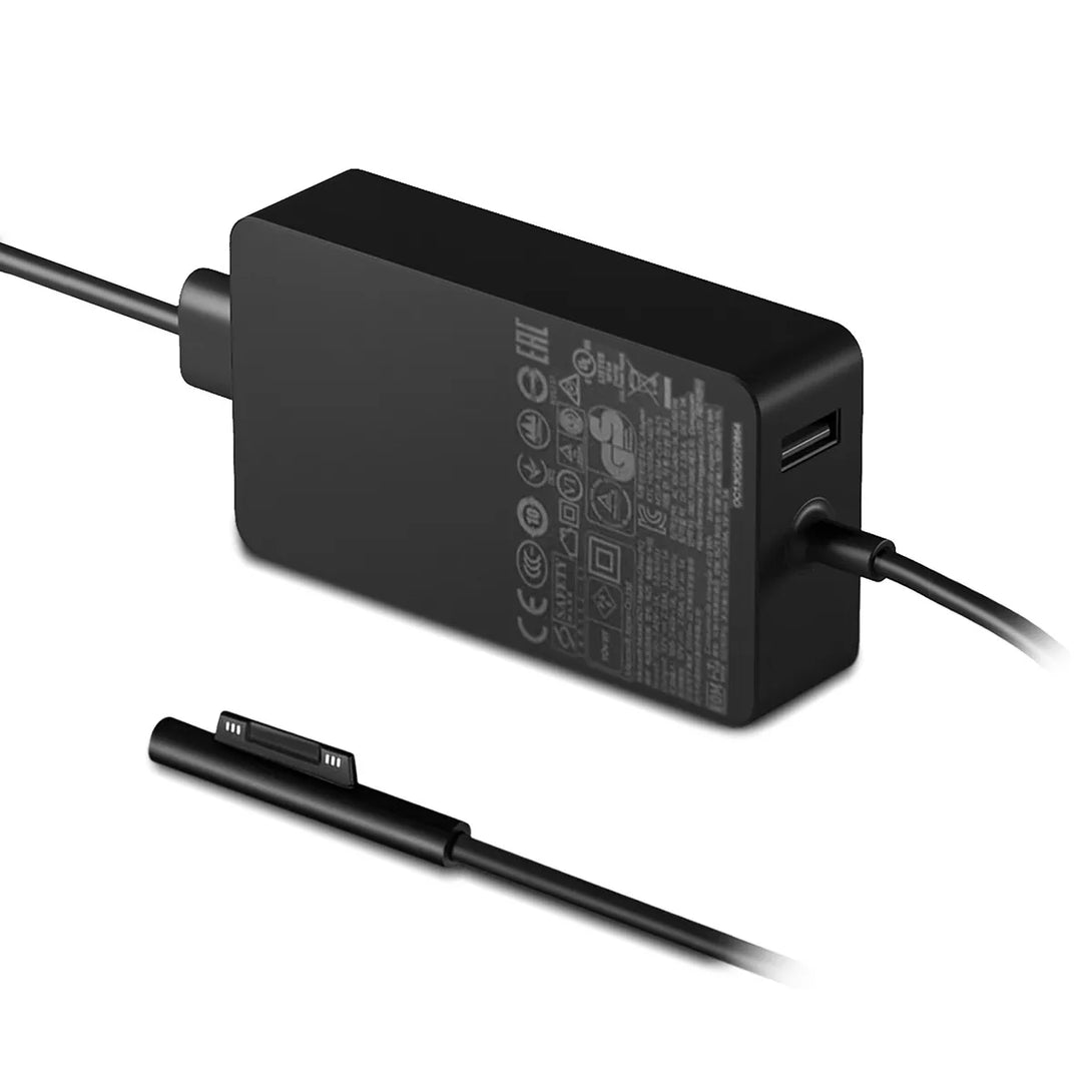 Microsoft Surface Charger, 44W Laptop Original AC 44W 15V 2.58A