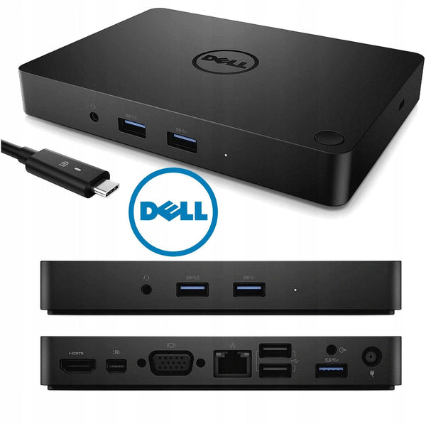 Dell WD15 Docking Station HDMI, Mini DisplayPort, and VGA