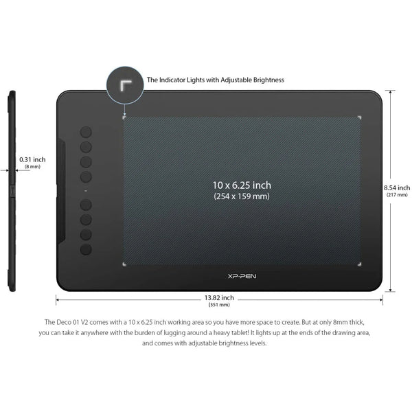 Graphic Tablet - XPPEN Dcco 01 V2